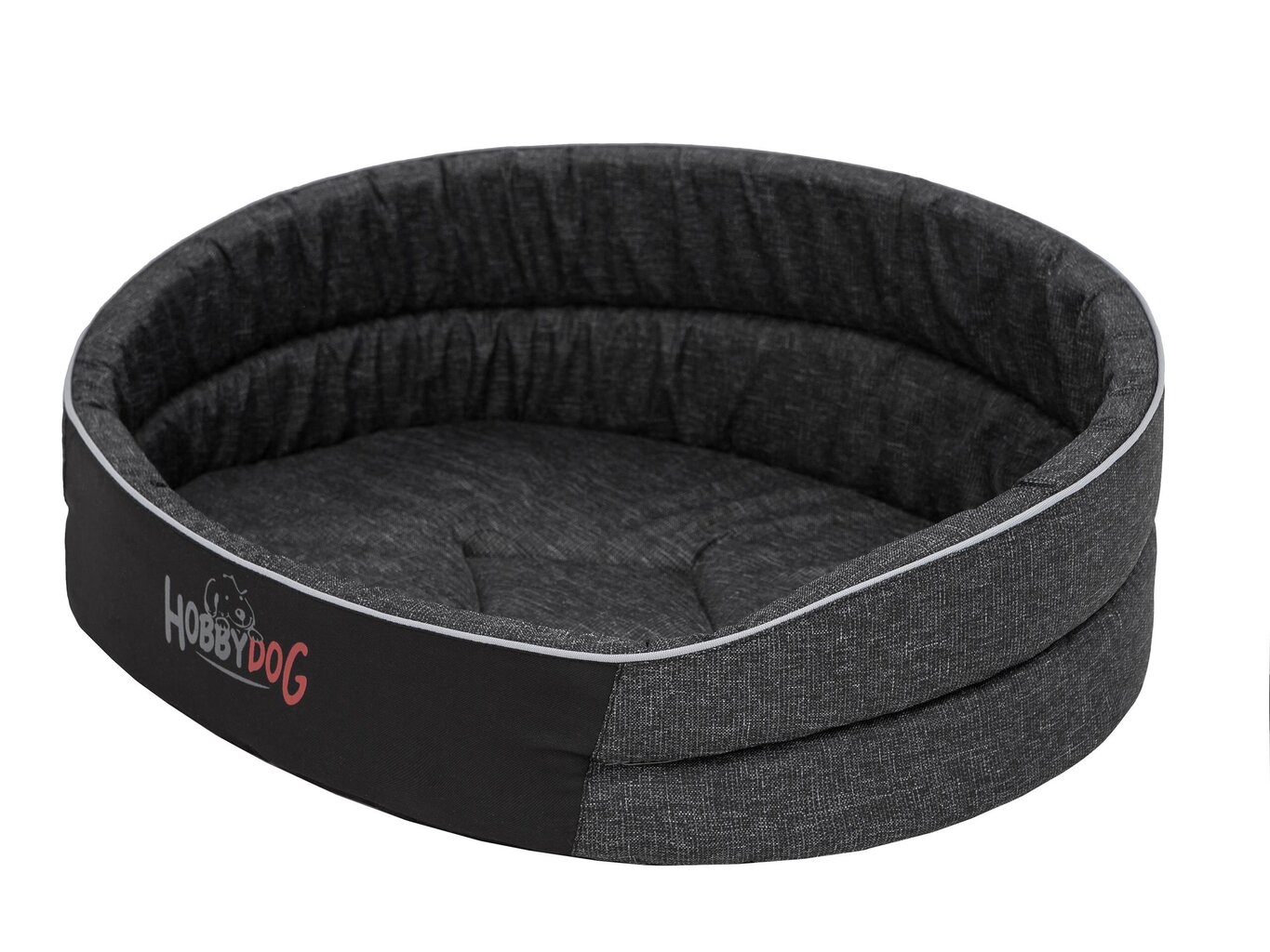 Hobbydog koiranpesä Foam Black Ekolen R1, 42x30 cm hinta ja tiedot | Pedit ja pesät | hobbyhall.fi