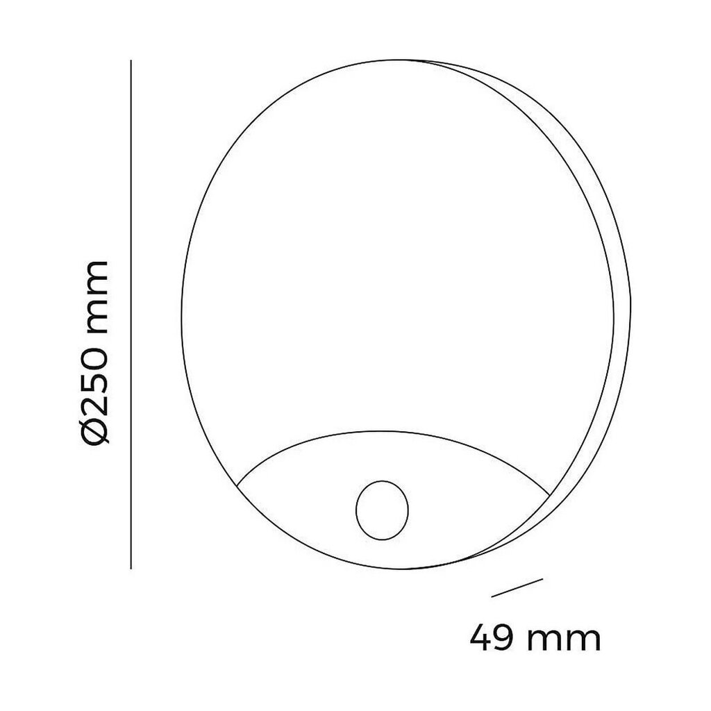 LED-seinävalo EDM 1850 Lm 15 W 1250 Lm (6500 K) hinta ja tiedot | Seinävalaisimet | hobbyhall.fi