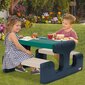 Little Tikes piknik-pöytä, sininen/vihreä hinta ja tiedot | Lasten ulkokalusteet | hobbyhall.fi