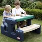 Little Tikes piknik-pöytä, sininen/vihreä hinta ja tiedot | Lasten ulkokalusteet | hobbyhall.fi