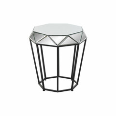 Sivupöytä DKD Home Decor Peili Musta Metalli Moderni (50 x 50 x 55 cm) hinta ja tiedot | Sohvapöydät | hobbyhall.fi