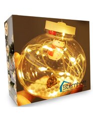 LED-valoverho Joulun lumiukot hinta ja tiedot | Jouluvalot | hobbyhall.fi