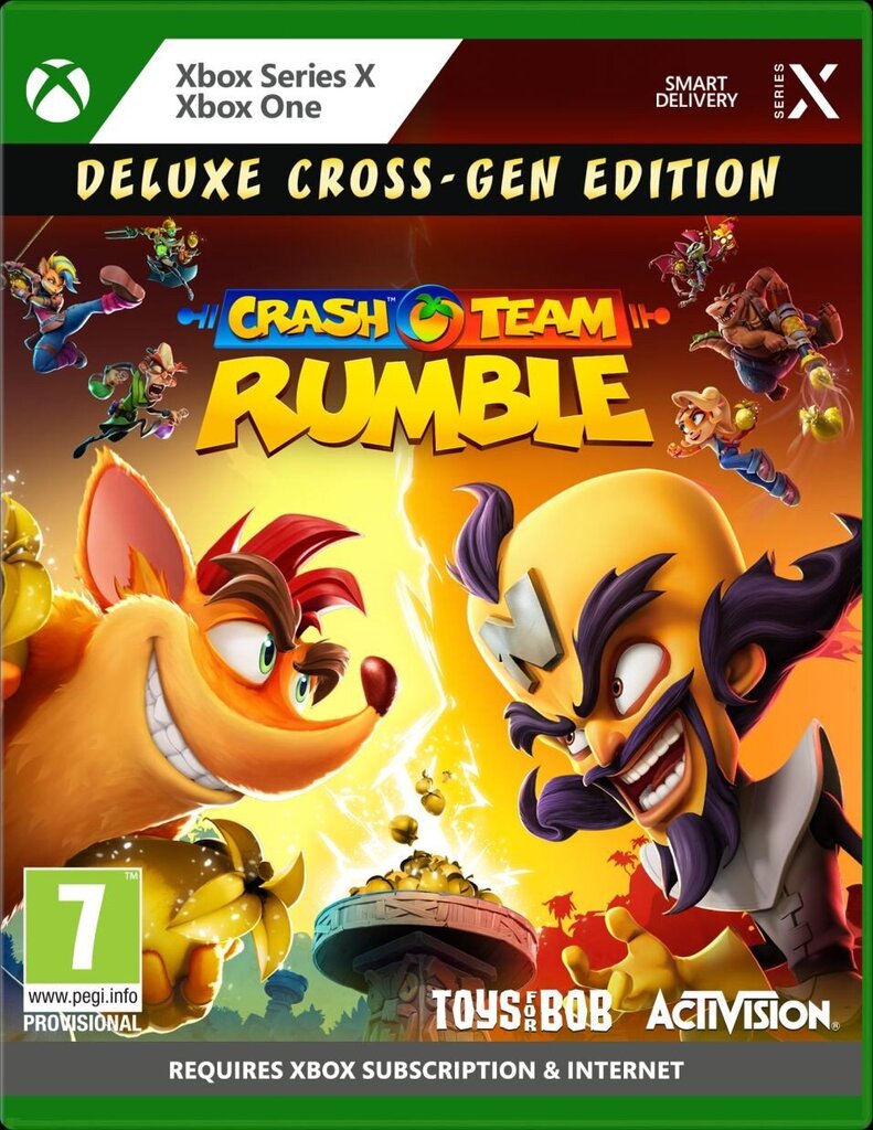 Crash Team Rumble Deluxe Cross-Gen Edition hinta ja tiedot | Tietokone- ja konsolipelit | hobbyhall.fi