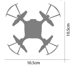 Syma X20-S drone, valkoinen hinta ja tiedot | Poikien lelut | hobbyhall.fi