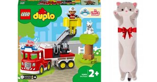 10969 LEGO® Duplo paloauto + pehmotyyny 50 cm hinta ja tiedot | LEGOT ja rakennuslelut | hobbyhall.fi