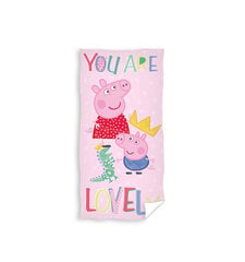 Rantapyyhe Peppa Pig 70x140 cm hinta ja tiedot | Pyyhkeet | hobbyhall.fi