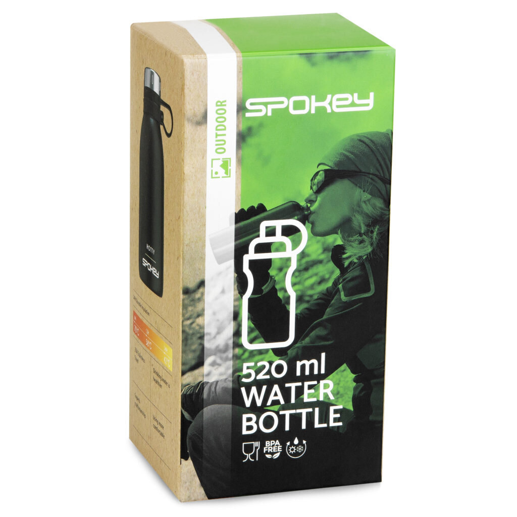 Spokey HOTTY -pullo, 520 ml. hinta ja tiedot | Termoskannut ja termosmukit | hobbyhall.fi