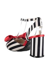 D654070704 - Black, White, Red hinta ja tiedot | Naisten kengät | hobbyhall.fi