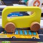 Tooky Toy -leluauto, keltainen hinta ja tiedot | Vauvan lelut | hobbyhall.fi