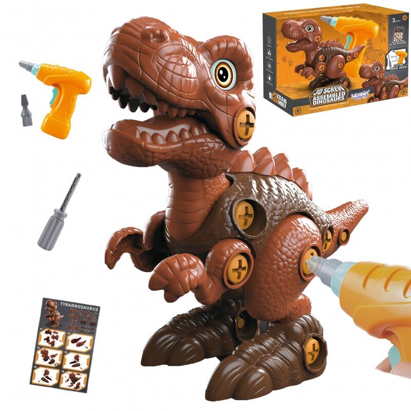 Tyrannosaurus dinosaurus tarvikkeineen hinta ja tiedot | Poikien lelut | hobbyhall.fi