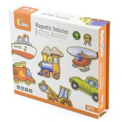 Puinen magneettinen ajoneuvo palapeli hinta ja tiedot | Vauvan lelut | hobbyhall.fi