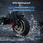 Sähköpotkulauta iScooter iX5, musta, 1000W, 15Ah hinta ja tiedot | Sähköpotkulaudat | hobbyhall.fi