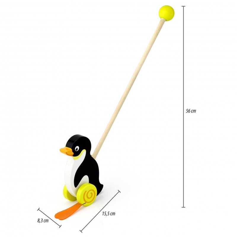 Puinen pingviini-työntölelu hinta ja tiedot | Vauvan lelut | hobbyhall.fi