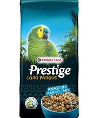 Rehu linnuille Versele Laga Amazone Parrot Loro Parque MIX, 15kg hinta ja tiedot | Lintujen ruokinta | hobbyhall.fi