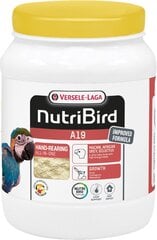 Papukaijaruokaa Versele Laga Nutribird A19, 800 g hinta ja tiedot | Lintujen ruokinta | hobbyhall.fi