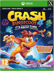 Xbox One videopeli Activision Crash Bandicoot 4 It's About Time hinta ja tiedot | Tietokone- ja konsolipelit | hobbyhall.fi