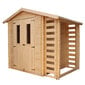 Puinen puutarhavaja Timbela M386C + lattia 272x206xH218 cm / 3.53 + 0.94 m2 hinta ja tiedot | Piharakennukset | hobbyhall.fi