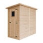 Puinen puutarhavaja Timbela M348A H203 x 123 x 223 cm / 2,1 m² hinta ja tiedot | Piharakennukset | hobbyhall.fi