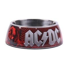 Koiran ruoka-annostelija ACDC Melamiini 410 ml Punainen Metalli hinta ja tiedot | Ruokakupit ja ruokintatarvikkeet | hobbyhall.fi