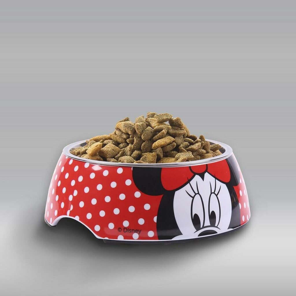 Koiran ruoka-annostelija Minnie Mouse Punainen Melamiini 180 ml Musta Metalli hinta ja tiedot | Ruokakupit ja ruokintatarvikkeet | hobbyhall.fi