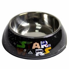 Koiran ruoka-annostelija Star Wars Melamiini 180 ml Musta Metalli hinta ja tiedot | Star Wars Lemmikit | hobbyhall.fi