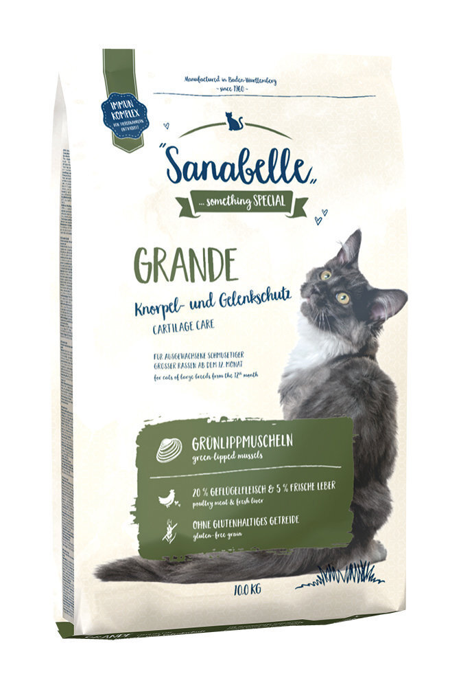 Sanabelle Grande kissanruoka 10kg hinta ja tiedot | Kissan kuivaruoka | hobbyhall.fi