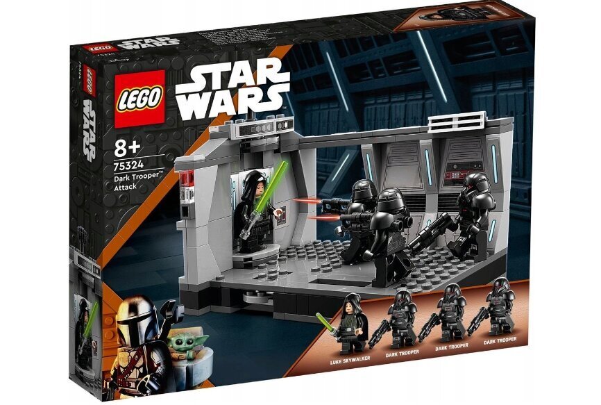 75324 LEGO Star Wars Darkstorm Attack ja pehmotyynykissa, 50 cm hinta ja tiedot | LEGOT ja rakennuslelut | hobbyhall.fi