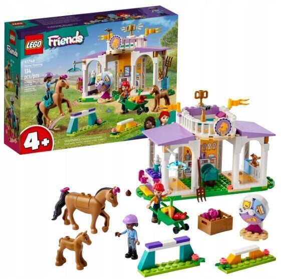 41746 LEGO® Friends Ratsastustunti + pehmotyyny Cat 50 cm hinta ja tiedot | LEGOT ja rakennuslelut | hobbyhall.fi