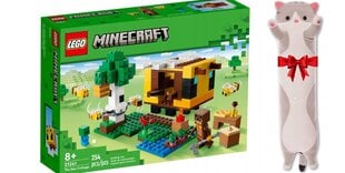 21241 LEGO® Minecraft® Mehiläistalo + pehmotyyny hinta ja tiedot | LEGOT ja rakennuslelut | hobbyhall.fi