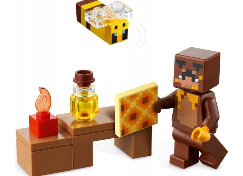 21241 LEGO® Minecraft® Mehiläistalo + pehmotyyny hinta ja tiedot | LEGOT ja rakennuslelut | hobbyhall.fi