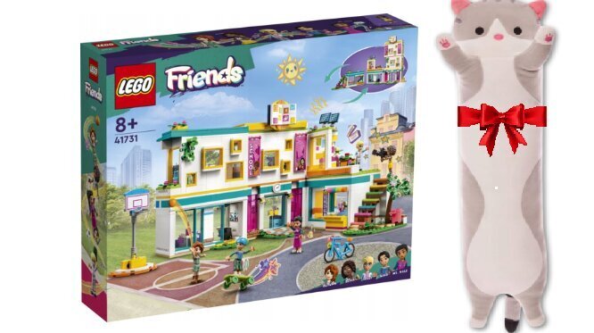 41731 LEGO Friends Heartlake International School ja pehmotyynykissa