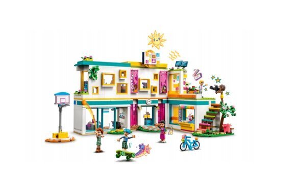 41731 LEGO Friends Heartlake International School ja pehmotyynykissa hinta ja tiedot | LEGOT ja rakennuslelut | hobbyhall.fi