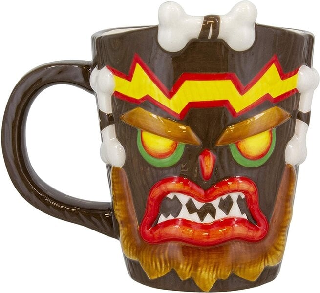 Crash Bandicoot - Uka Uka Shaped Mug