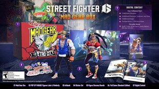 Street Fighter 6 - Mad Gear Box | Collectors Edition + Preorder Bonus hinta ja tiedot | Tietokone- ja konsolipelit | hobbyhall.fi