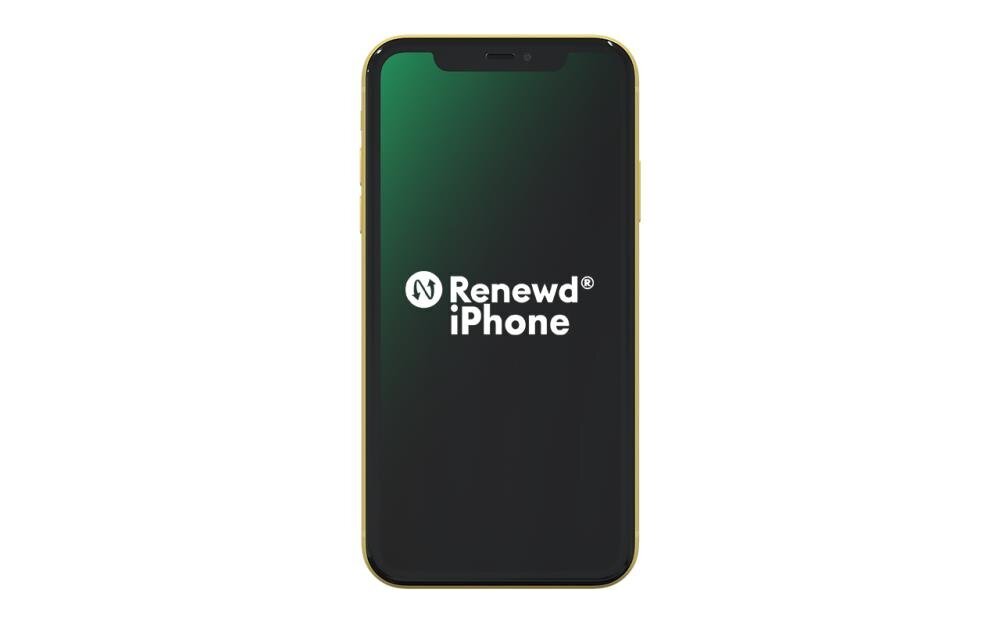 Renewd® Apple iPhone 11 128GB Yellow RND-P143128 hinta ja tiedot | Matkapuhelimet | hobbyhall.fi