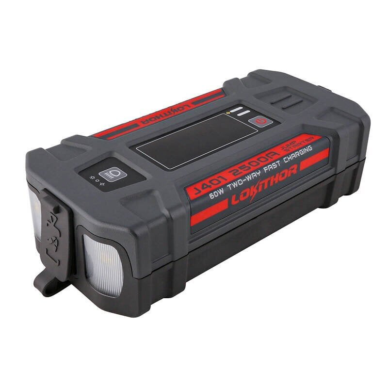 Lokithor Powerbank / Jump Starter Lokithor J401 - 2500A 12V 74Wh hinta ja tiedot | Auton akkulaturit | hobbyhall.fi