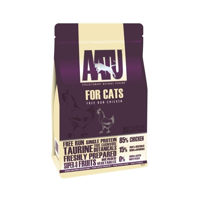 AATU-kuivaruoka kissoille, kanan kanssa, 1kg. hinta ja tiedot | Kissan kuivaruoka | hobbyhall.fi