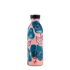 24Bottles ruostumattomasta teräksestä valmistettu vesipullo, Urban Bottle, (Sunrise Jade 265), 500 ml hinta ja tiedot | Juomapullot | hobbyhall.fi