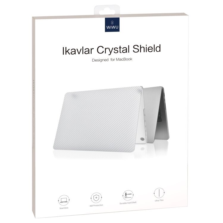 WiWU iKavlar for MacBook 13.3''Pro Transparent hinta ja tiedot | Tietokonelaukut | hobbyhall.fi