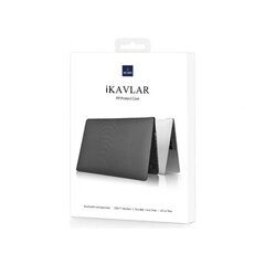 WiWU iKavlar for MacBook 13.6 Air 2022 Transparent Black A2681 hinta ja tiedot | WiWU Tietokoneet ja pelaaminen | hobbyhall.fi