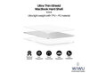 WiWU iShield for MacBook 13.6 Air 2022 Transparent Black A2681 hinta ja tiedot | Tietokonelaukut | hobbyhall.fi