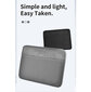 WiWU Minimalist Laptop Sleeve for up to 14" waterproof, grey hinta ja tiedot | Tietokonelaukut | hobbyhall.fi