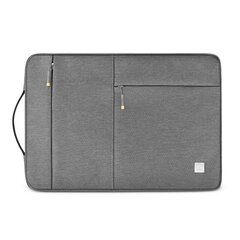 WiWU Alpha Slim Sleeve for up to 16 " Laptop, waterproof grey hinta ja tiedot | WiWU Tietokoneet ja pelaaminen | hobbyhall.fi
