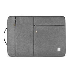WiWU Alpha Slim Sleeve for up to 15 " Laptop, waterproof grey hinta ja tiedot | WiWU Tietokoneet ja pelaaminen | hobbyhall.fi