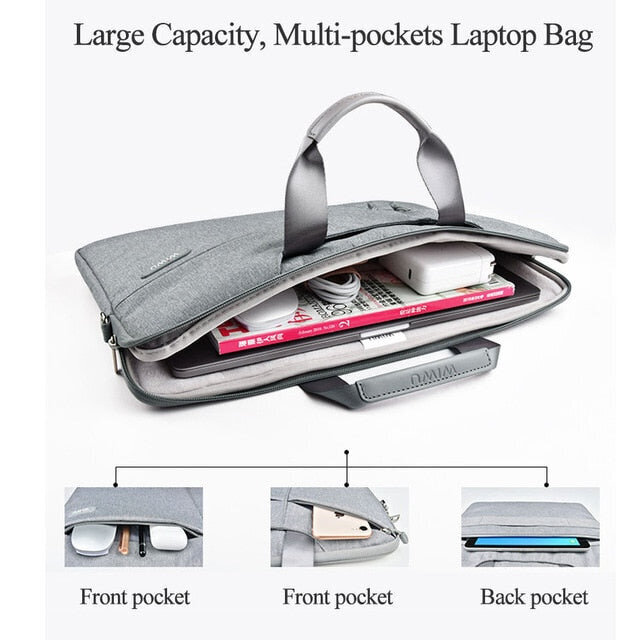 WiWU City Commuter Bag up to 15.4 " Laptop, black hinta ja tiedot | Tietokonelaukut | hobbyhall.fi