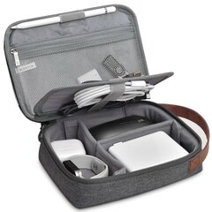 WiWU Minimal Tech Pouch Travel in Style Waterproof, grey hinta ja tiedot | Urheilukassit ja reput | hobbyhall.fi