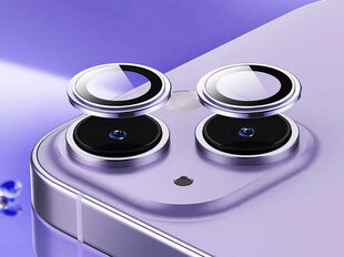 WiWU Lens Guard Easy Install iPhone 14/14Plus Purple hinta ja tiedot | WiWU Puhelimet, älylaitteet ja kamerat | hobbyhall.fi
