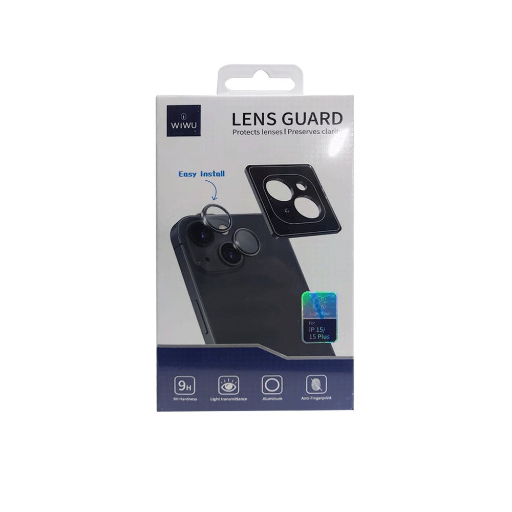 WiWU Lens Guard Easy Install iPhone 14/14Plus Silver hinta ja tiedot | Näytönsuojakalvot ja -lasit | hobbyhall.fi