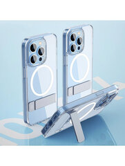 WiWU Aurora Crystal Stand Case iPhone 14 Pro Magsafe hinta ja tiedot | WiWU Matkapuhelimet ja tarvikkeet | hobbyhall.fi