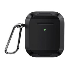 WiWU iShield case Airpods 2 black hinta ja tiedot | Kuulokkeiden tarvikkeet | hobbyhall.fi